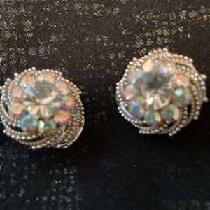 Vintage clip on earrings